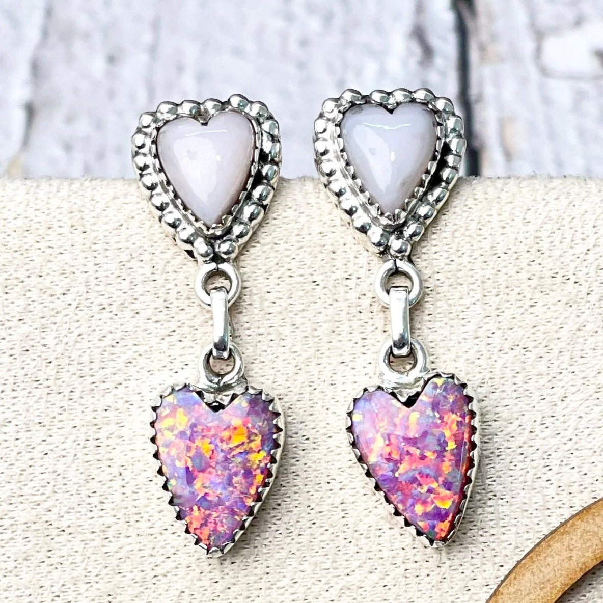 All The Love Heart Earrings-Earrings-Krush Kandy, Women's Online Fashion Boutique Located in Phoenix, Arizona (Scottsdale Area)