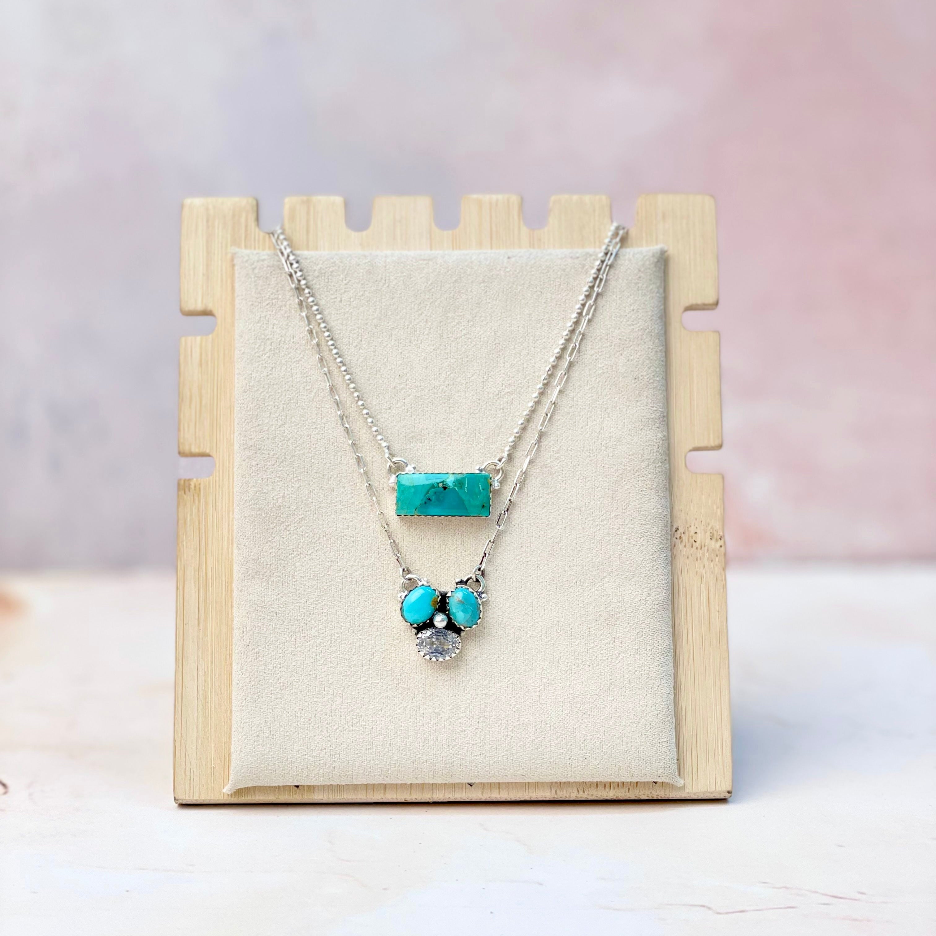 Baby Bar and Cluster Layered Necklace-Necklaces-Krush Kandy, Women's Online Fashion Boutique Located in Phoenix, Arizona (Scottsdale Area)