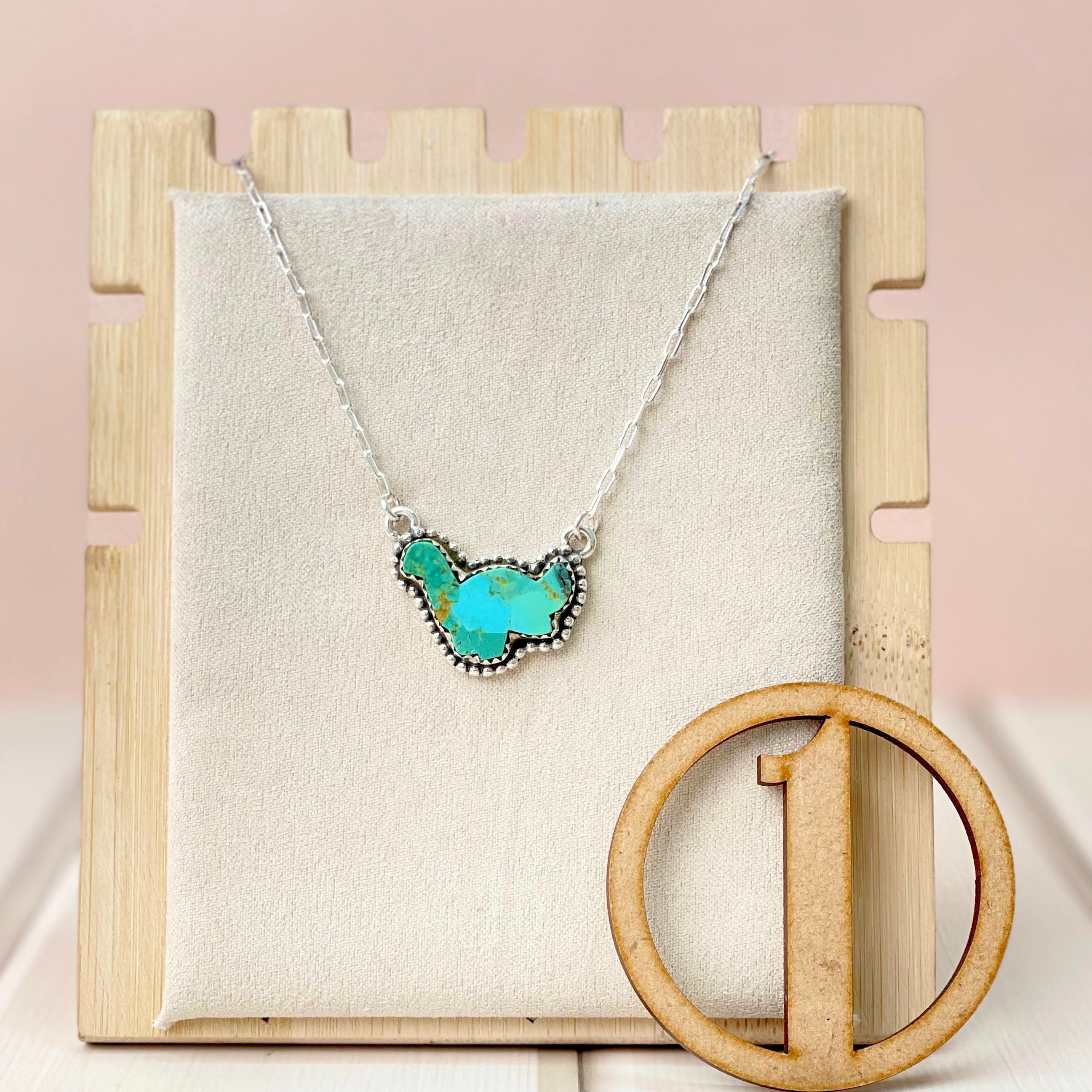 Dainty Dino in the Wild Chain Pendant-Necklaces-Krush Kandy, Women's Online Fashion Boutique Located in Phoenix, Arizona (Scottsdale Area)