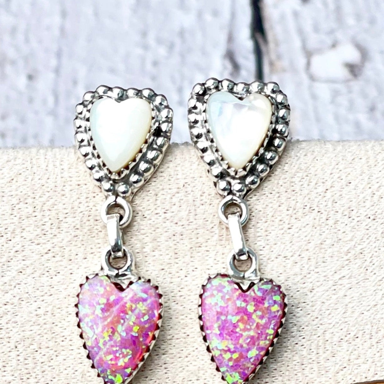 All The Love Heart Earrings-Earrings-Krush Kandy, Women's Online Fashion Boutique Located in Phoenix, Arizona (Scottsdale Area)