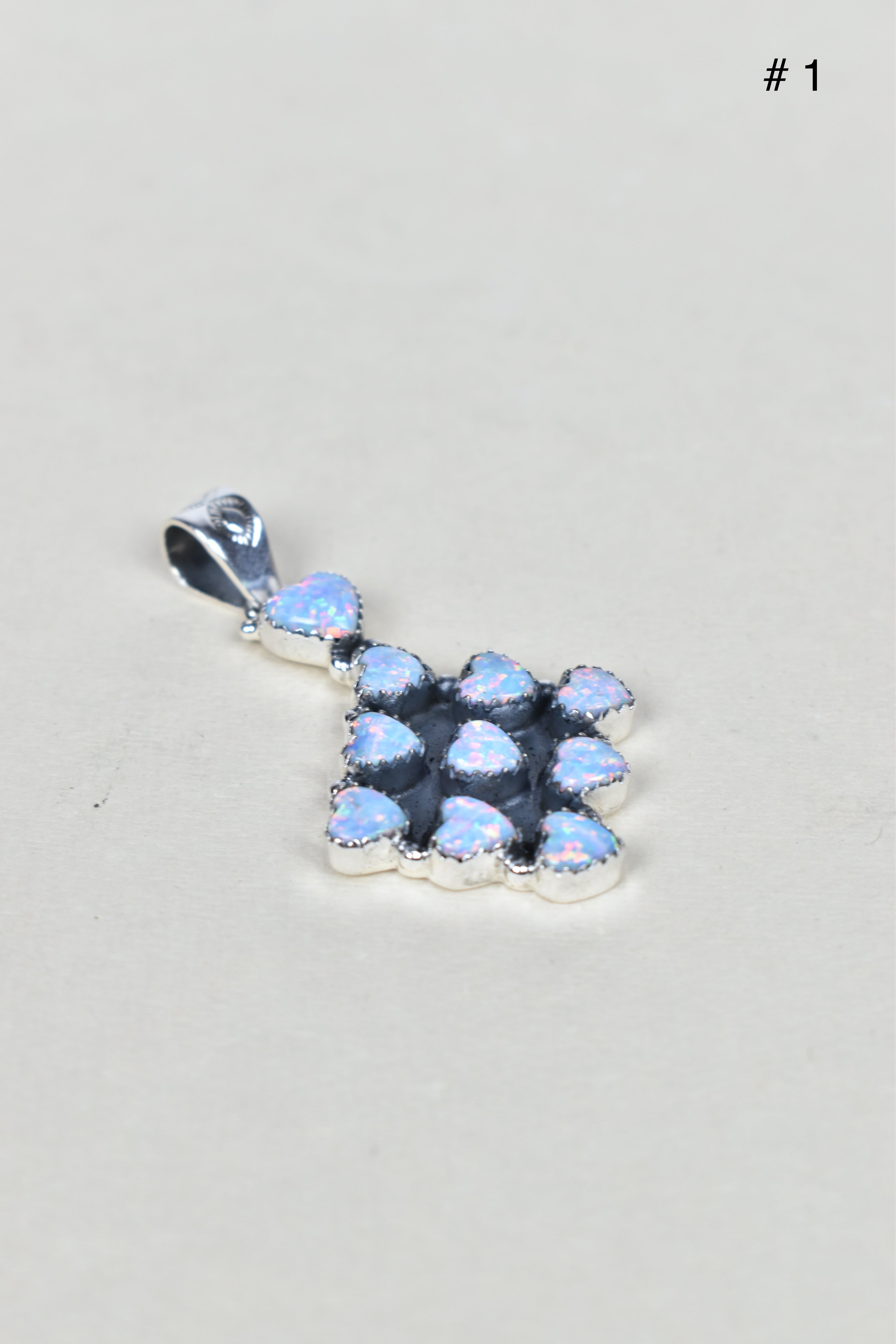 Tenfold Hearts Stone Pendant-Pendant Necklaces-Krush Kandy, Women's Online Fashion Boutique Located in Phoenix, Arizona (Scottsdale Area)