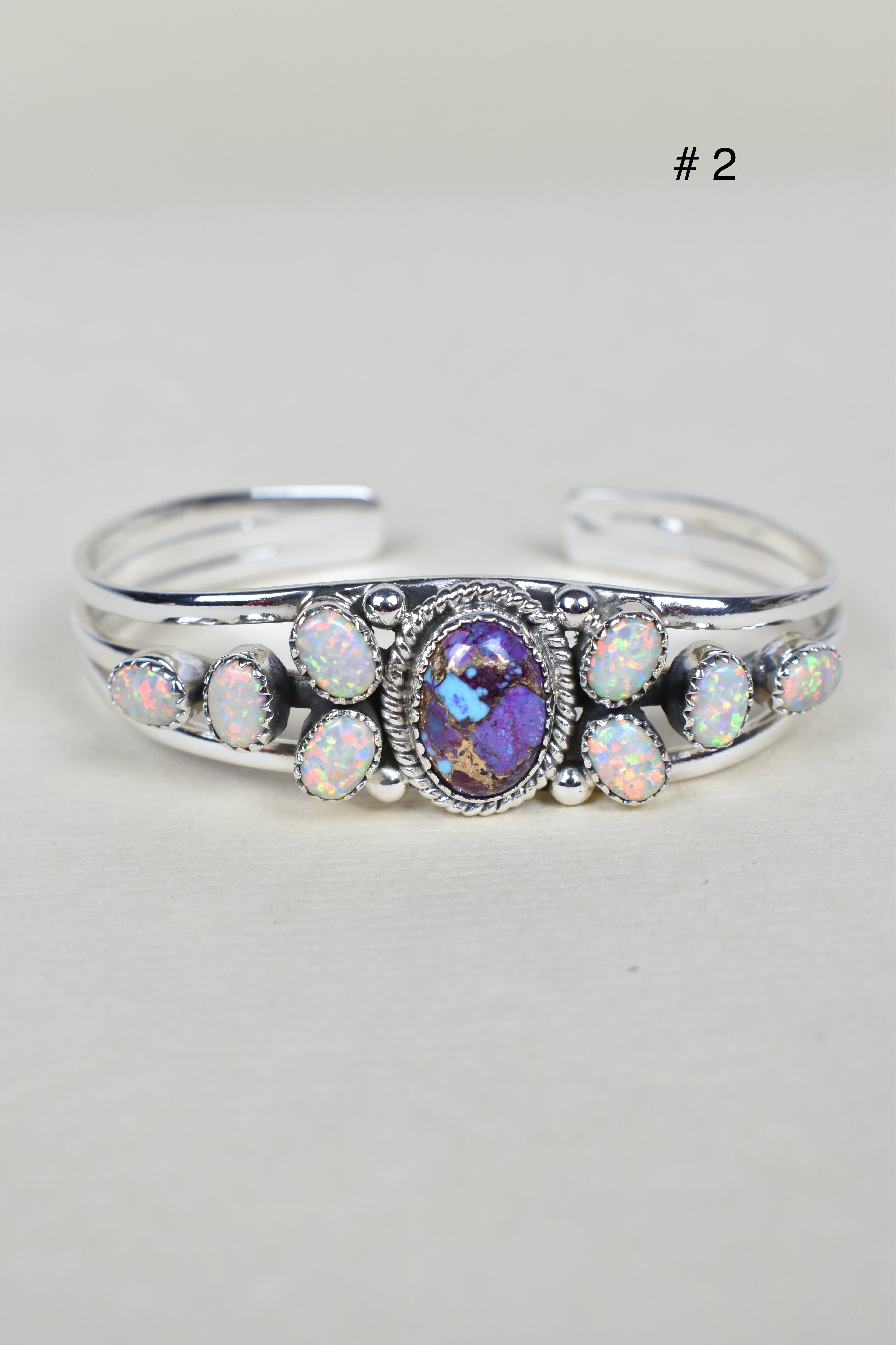 ONE OF A KIND STERLING SILVER STONE CUFFS | PREORDER NOW OPEN-Cuffs-Krush Kandy, Women's Online Fashion Boutique Located in Phoenix, Arizona (Scottsdale Area)
