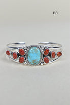 ONE OF A KIND STERLING SILVER STONE CUFFS | PREORDER NOW OPEN-Cuffs-Krush Kandy, Women's Online Fashion Boutique Located in Phoenix, Arizona (Scottsdale Area)