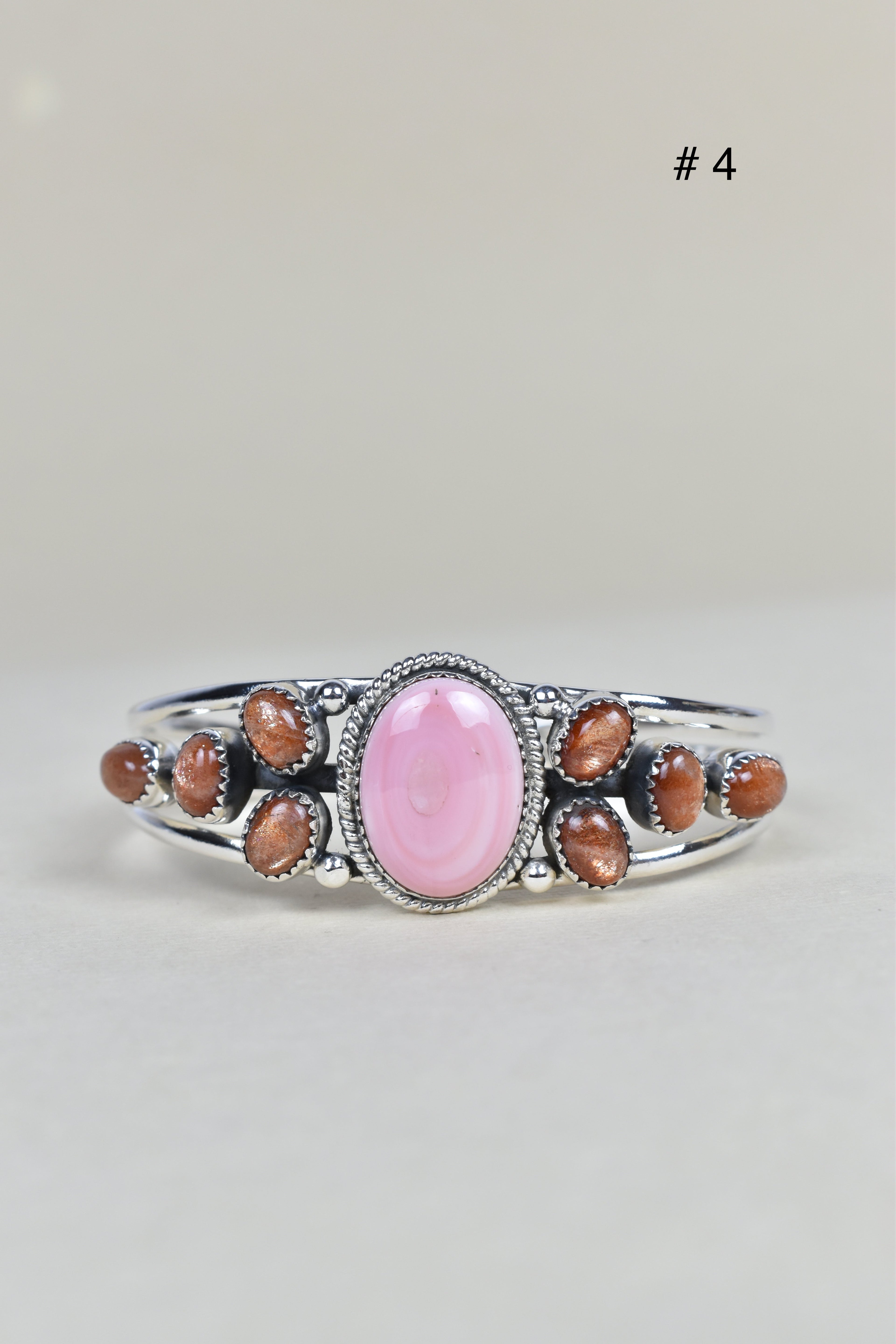 ONE OF A KIND STERLING SILVER STONE CUFFS | PREORDER NOW OPEN-Cuffs-Krush Kandy, Women's Online Fashion Boutique Located in Phoenix, Arizona (Scottsdale Area)