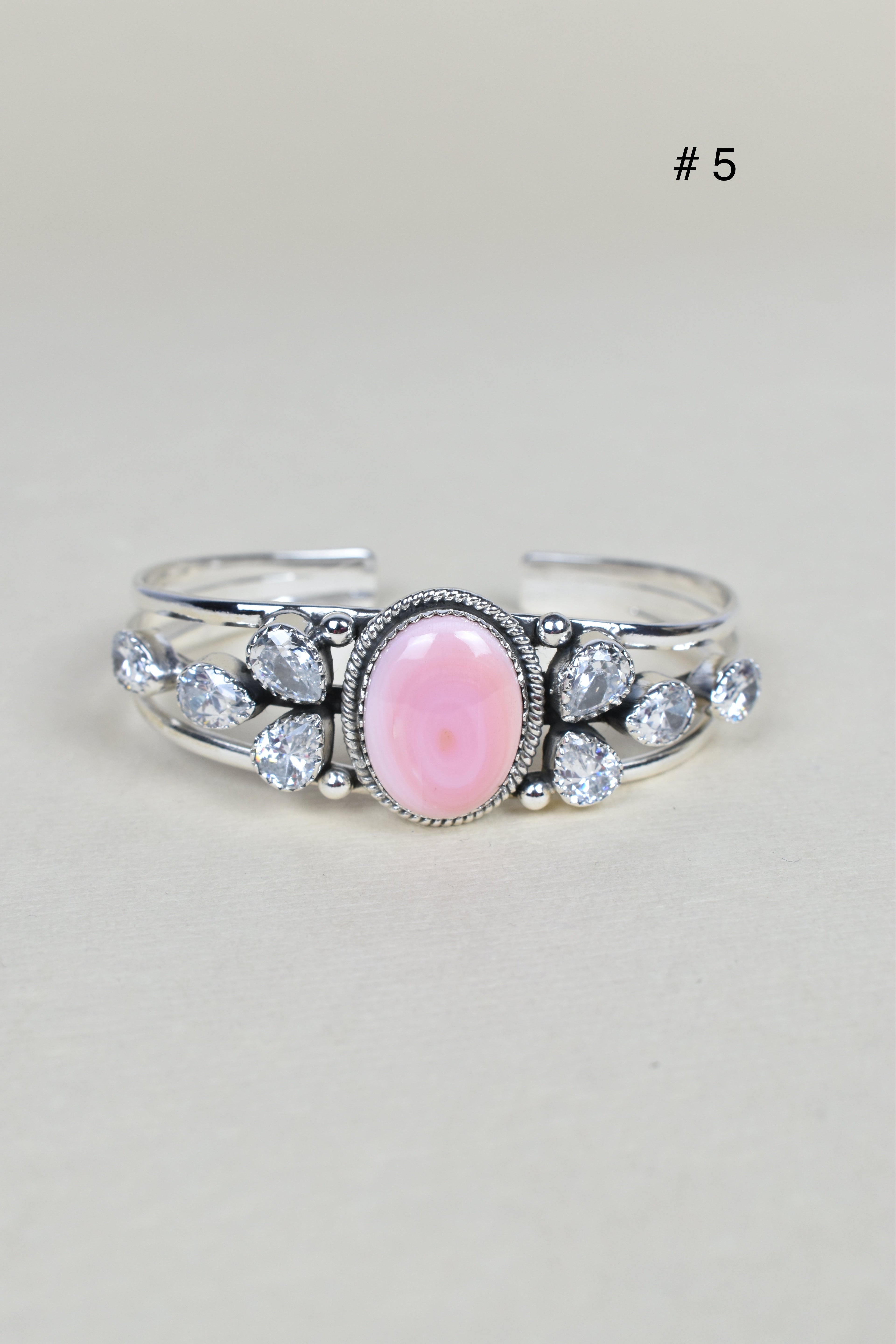 ONE OF A KIND STERLING SILVER STONE CUFFS | PREORDER NOW OPEN-Cuffs-Krush Kandy, Women's Online Fashion Boutique Located in Phoenix, Arizona (Scottsdale Area)