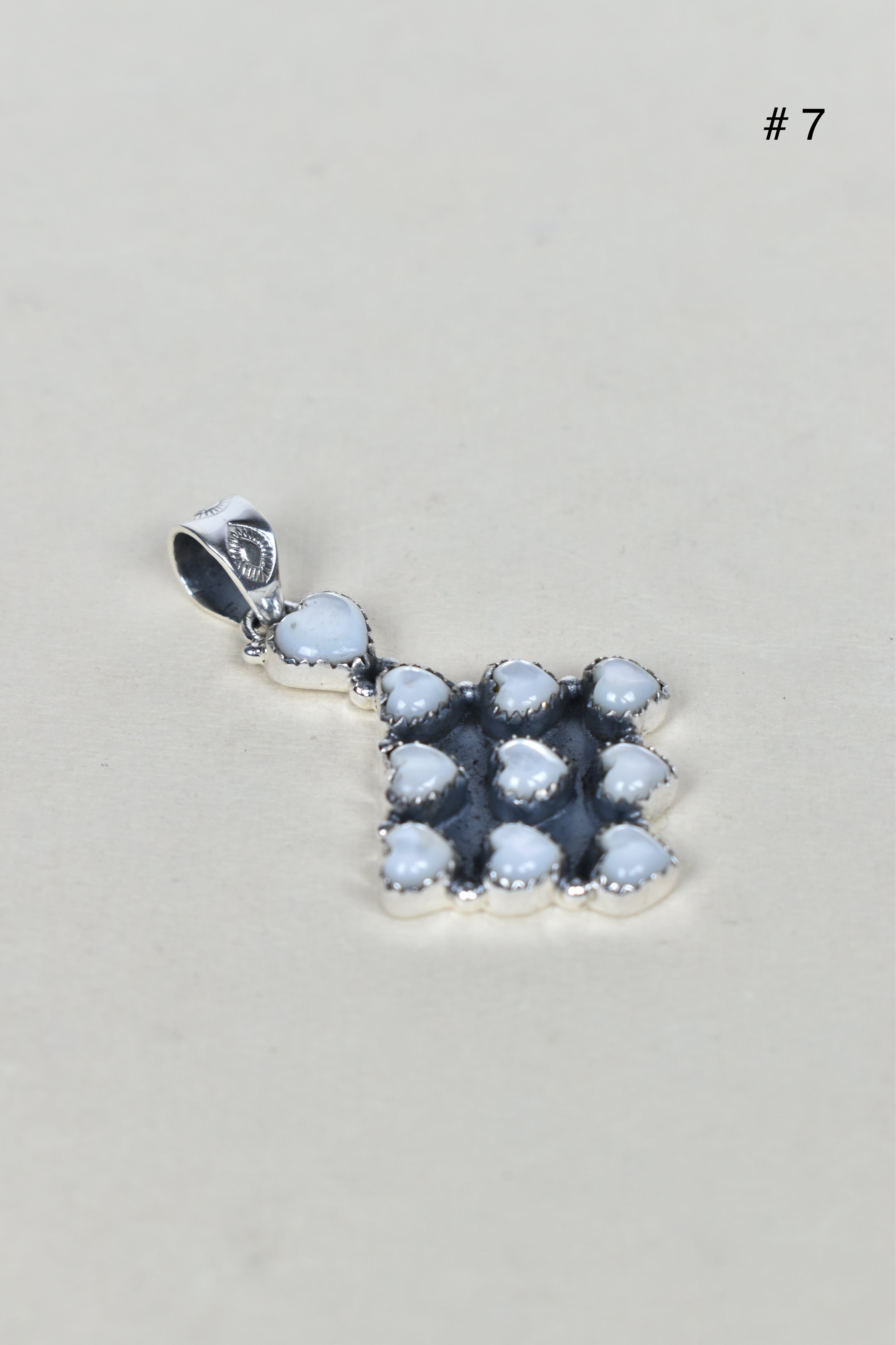 Tenfold Hearts Stone Pendant-Pendant Necklaces-Krush Kandy, Women's Online Fashion Boutique Located in Phoenix, Arizona (Scottsdale Area)
