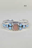 ONE OF A KIND STERLING SILVER STONE CUFFS | PREORDER NOW OPEN-Cuffs-Krush Kandy, Women's Online Fashion Boutique Located in Phoenix, Arizona (Scottsdale Area)