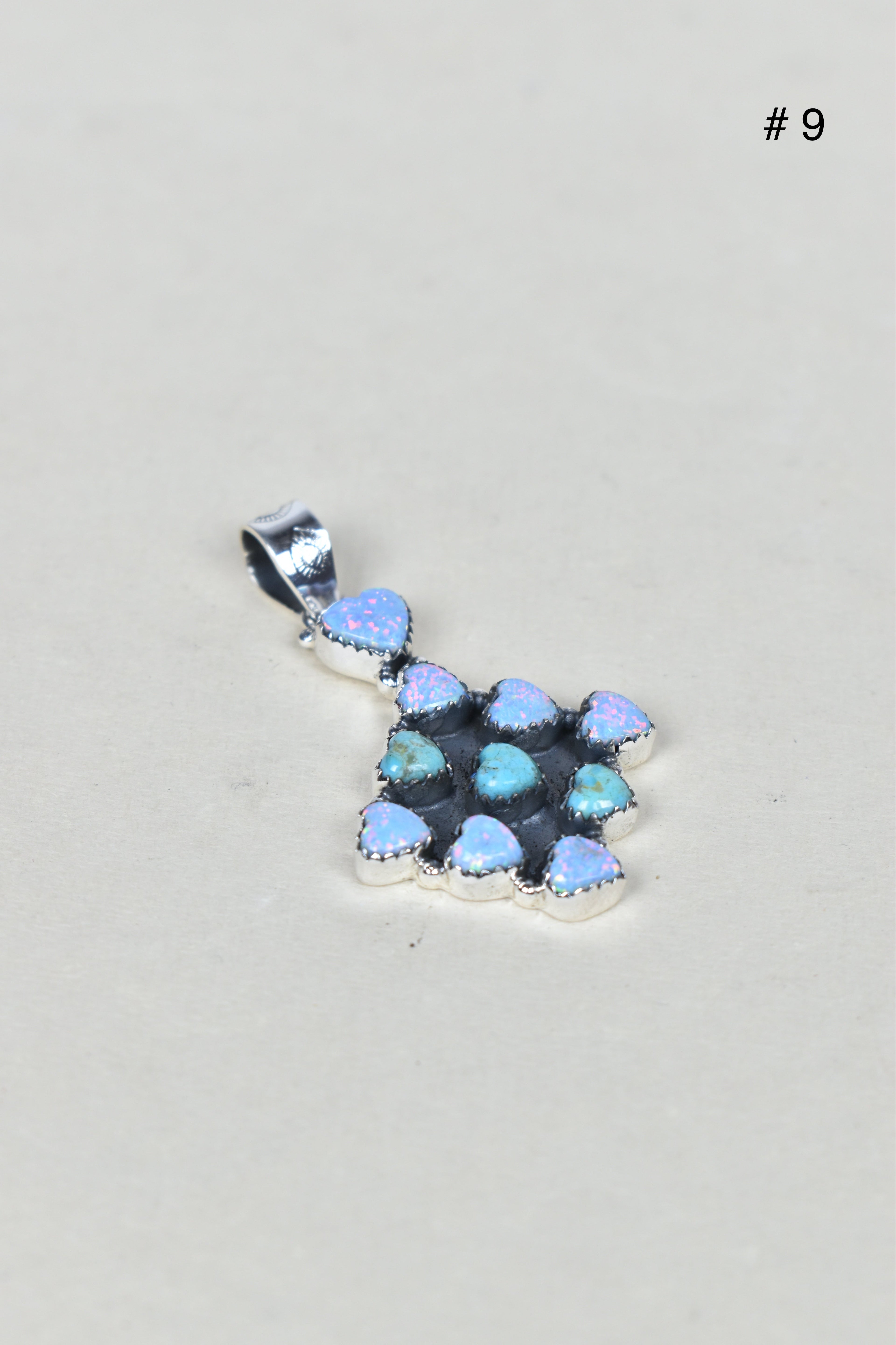 Tenfold Hearts Stone Pendant-Pendant Necklaces-Krush Kandy, Women's Online Fashion Boutique Located in Phoenix, Arizona (Scottsdale Area)