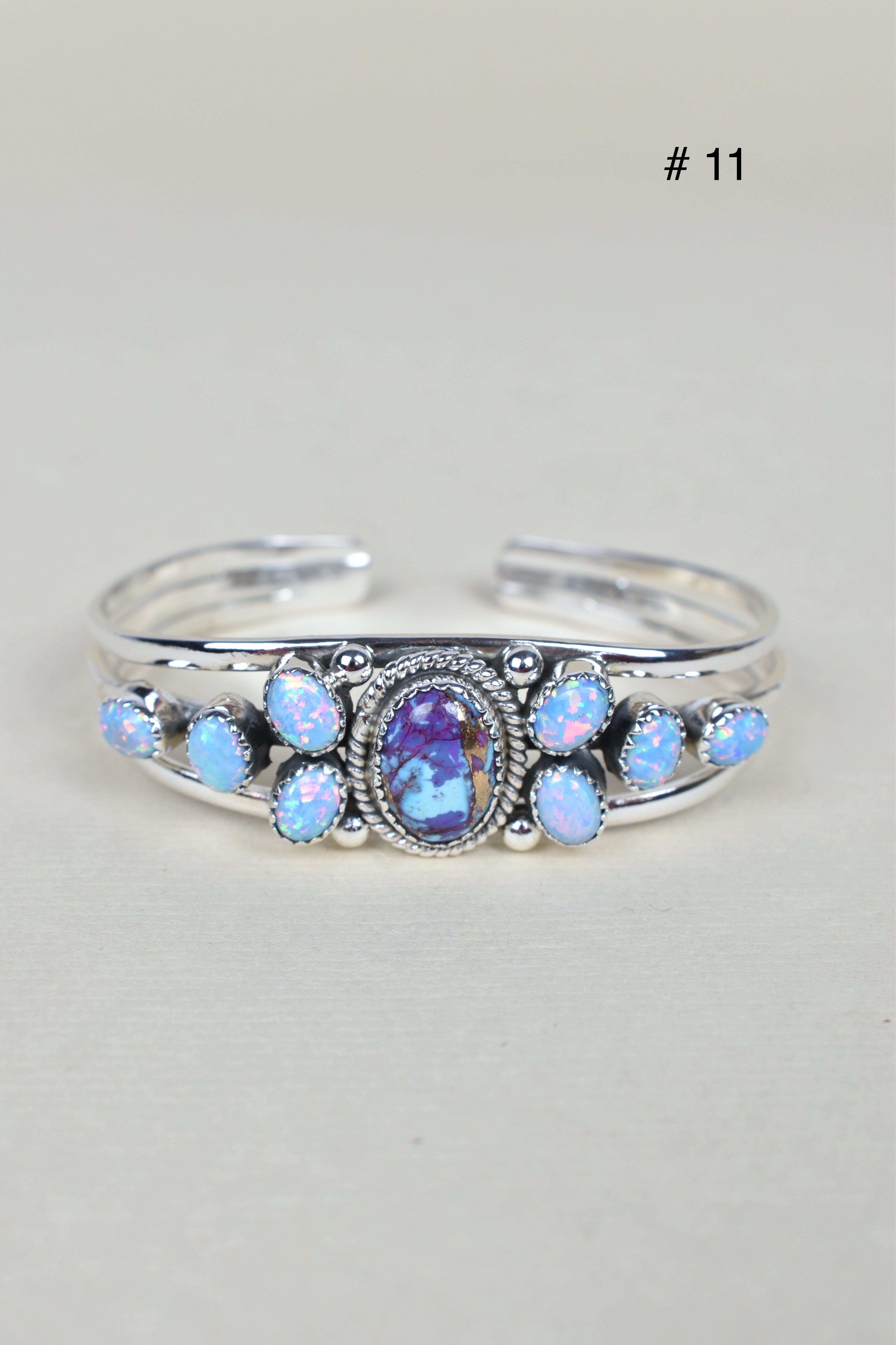 ONE OF A KIND STERLING SILVER STONE CUFFS | PREORDER NOW OPEN-Cuffs-Krush Kandy, Women's Online Fashion Boutique Located in Phoenix, Arizona (Scottsdale Area)