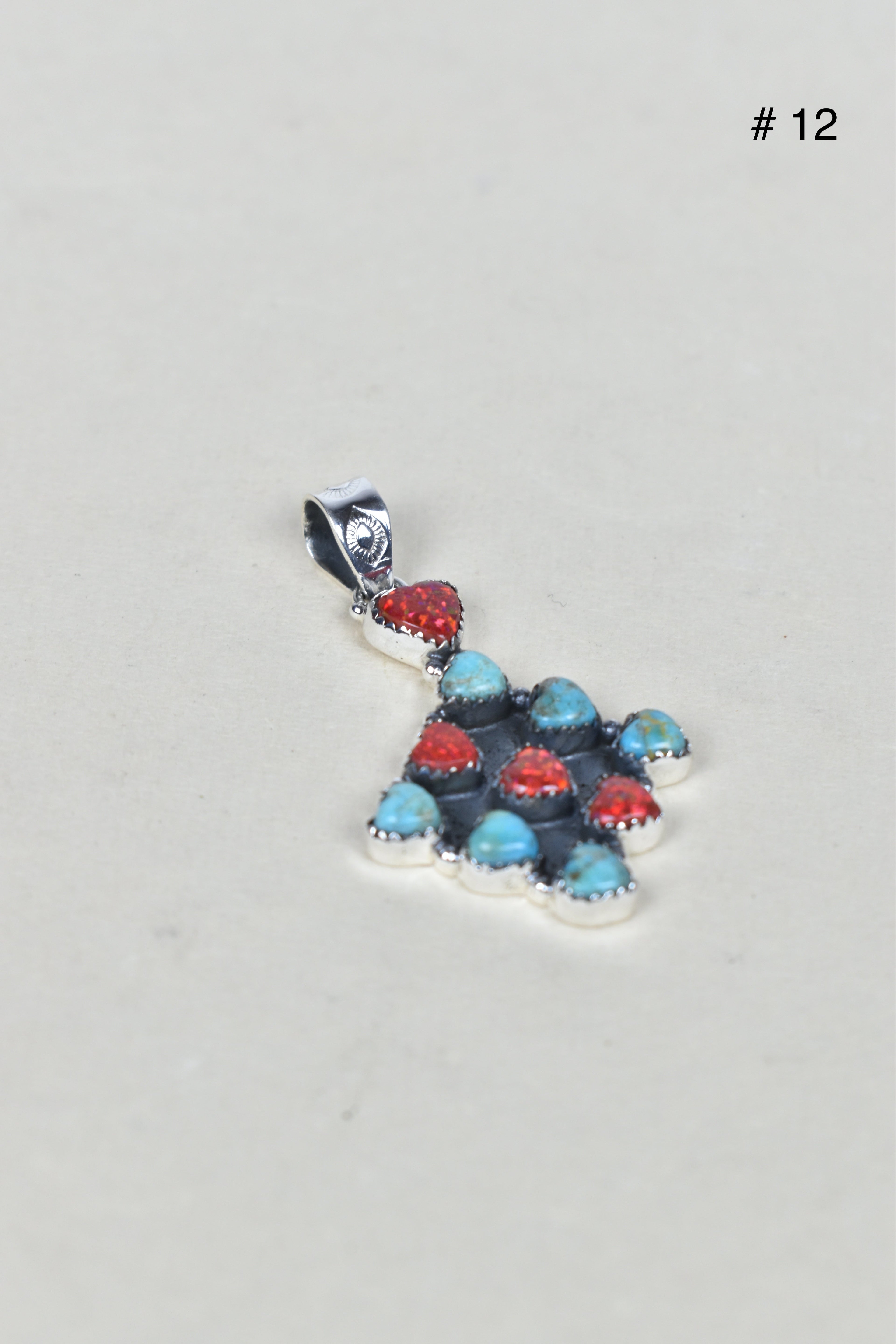 Tenfold Hearts Stone Pendant-Pendant Necklaces-Krush Kandy, Women's Online Fashion Boutique Located in Phoenix, Arizona (Scottsdale Area)