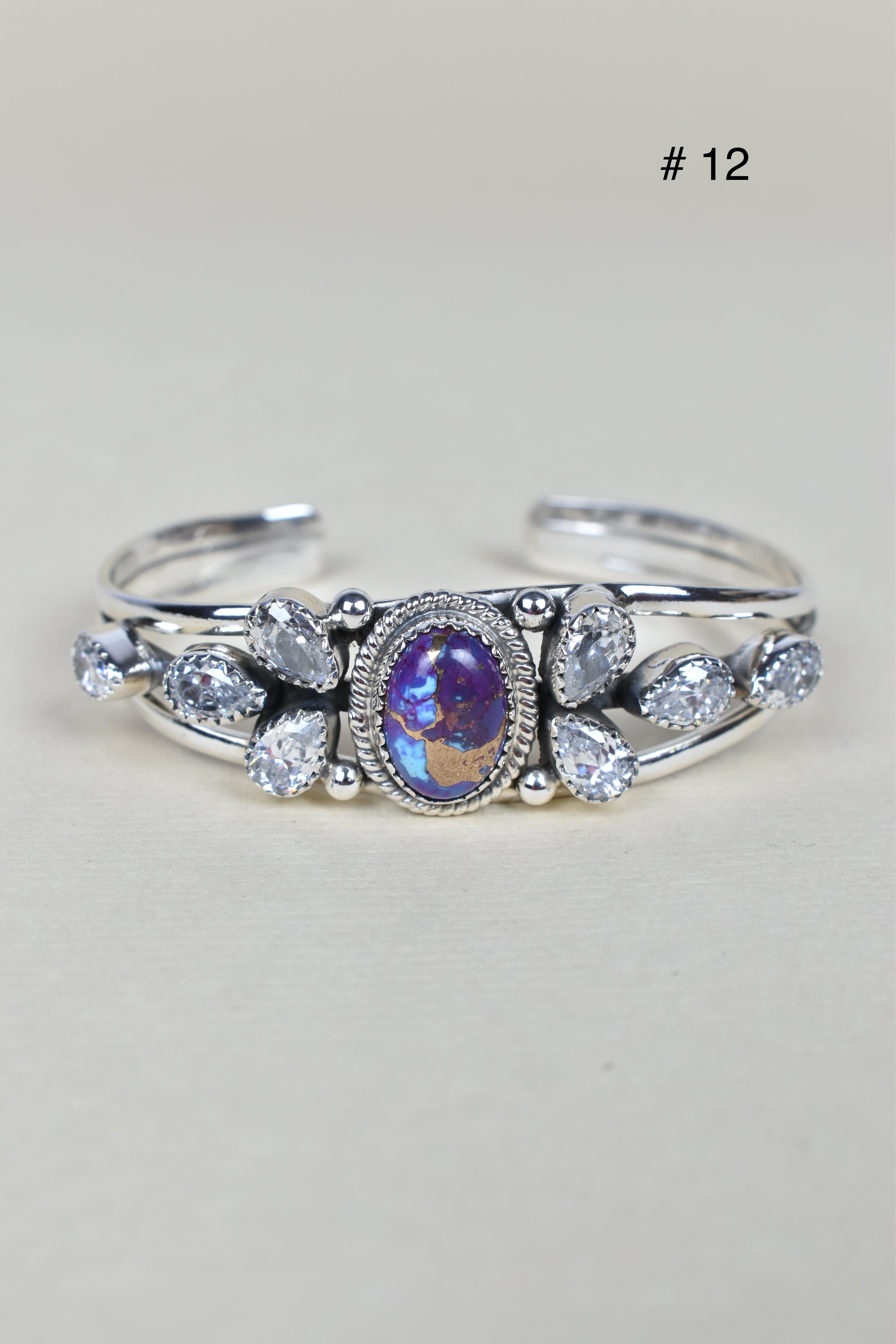ONE OF A KIND STERLING SILVER STONE CUFFS | PREORDER NOW OPEN-Cuffs-Krush Kandy, Women's Online Fashion Boutique Located in Phoenix, Arizona (Scottsdale Area)