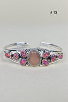 ONE OF A KIND STERLING SILVER STONE CUFFS | PREORDER NOW OPEN-Cuffs-Krush Kandy, Women's Online Fashion Boutique Located in Phoenix, Arizona (Scottsdale Area)