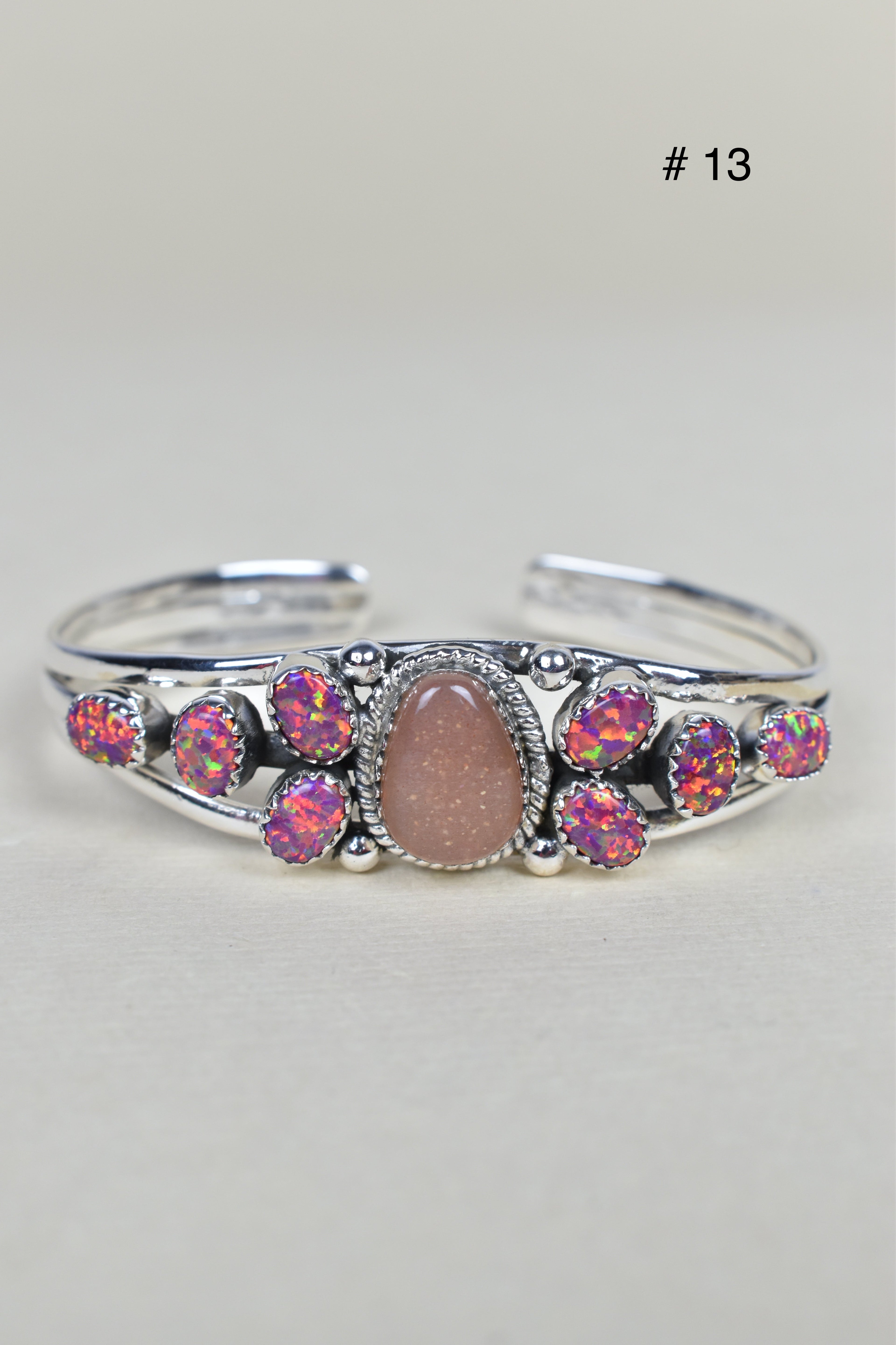 ONE OF A KIND STERLING SILVER STONE CUFFS | PREORDER NOW OPEN-Cuffs-Krush Kandy, Women's Online Fashion Boutique Located in Phoenix, Arizona (Scottsdale Area)