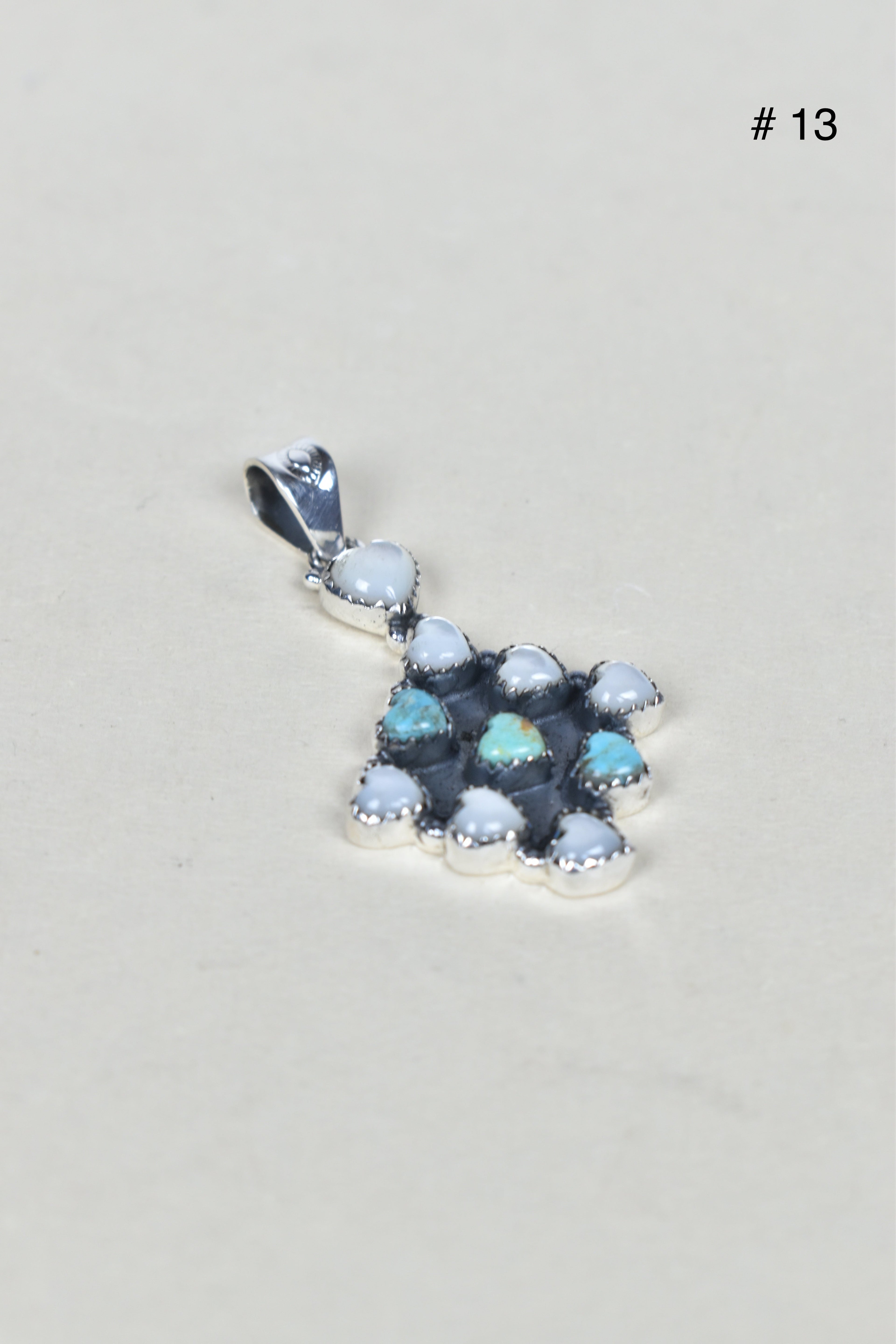 Tenfold Hearts Stone Pendant-Pendant Necklaces-Krush Kandy, Women's Online Fashion Boutique Located in Phoenix, Arizona (Scottsdale Area)