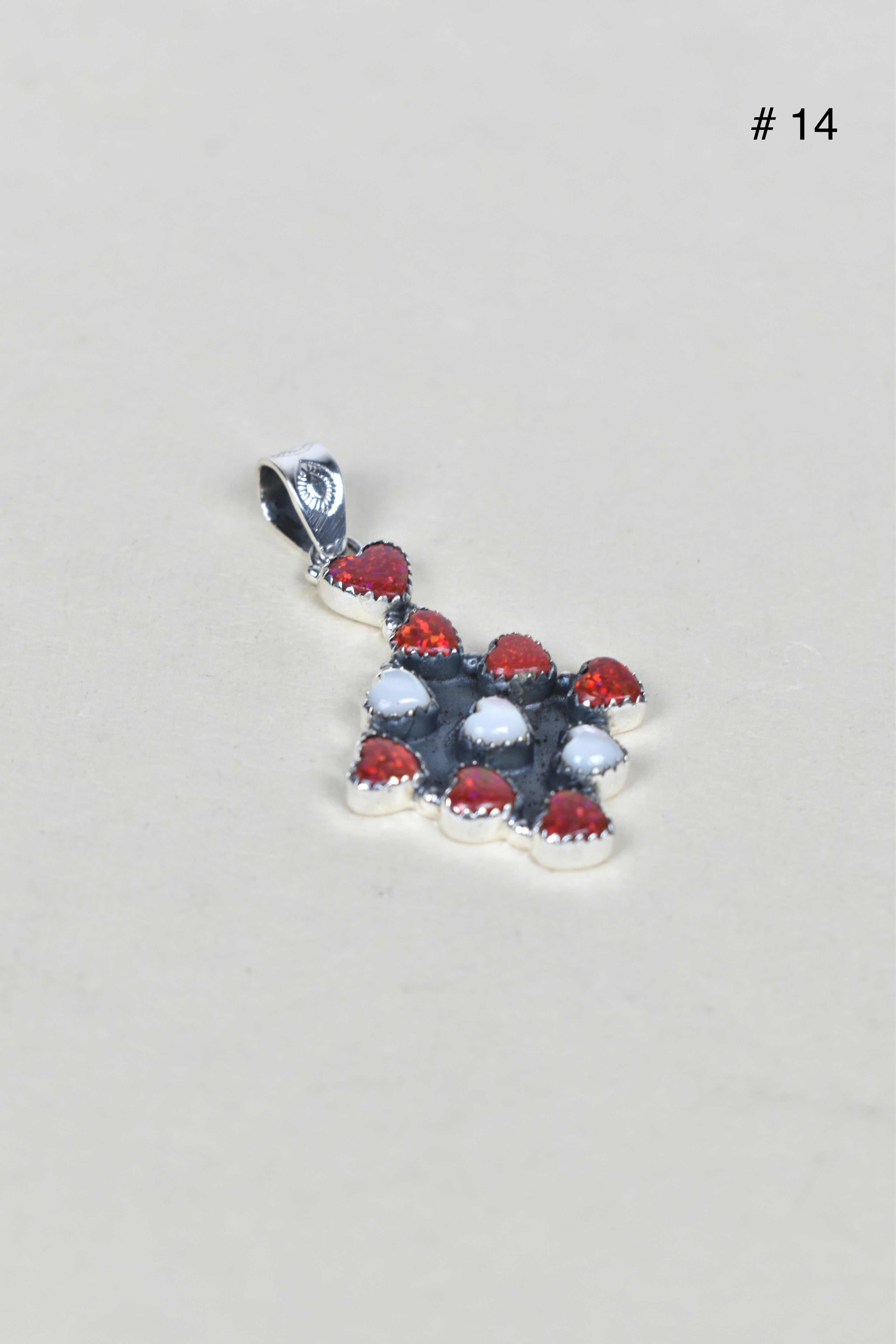 Tenfold Hearts Stone Pendant-Pendant Necklaces-Krush Kandy, Women's Online Fashion Boutique Located in Phoenix, Arizona (Scottsdale Area)