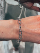 Sterling Silver Duo Chain Necklace & Bracelet MADE TO ORDER-Chain Necklaces-Krush Kandy, Women's Online Fashion Boutique Located in Phoenix, Arizona (Scottsdale Area)