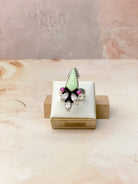Kite Shaped Opal CZ Rings-Rings-Krush Kandy, Women's Online Fashion Boutique Located in Phoenix, Arizona (Scottsdale Area)