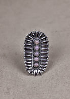 Sterling Silver Jeweled Fossil Crawler Ring-Crawler Rings-Krush Kandy, Women's Online Fashion Boutique Located in Phoenix, Arizona (Scottsdale Area)