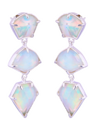 This Magic Moment Dangle Stone Earrings-Earrings-Krush Kandy, Women's Online Fashion Boutique Located in Phoenix, Arizona (Scottsdale Area)