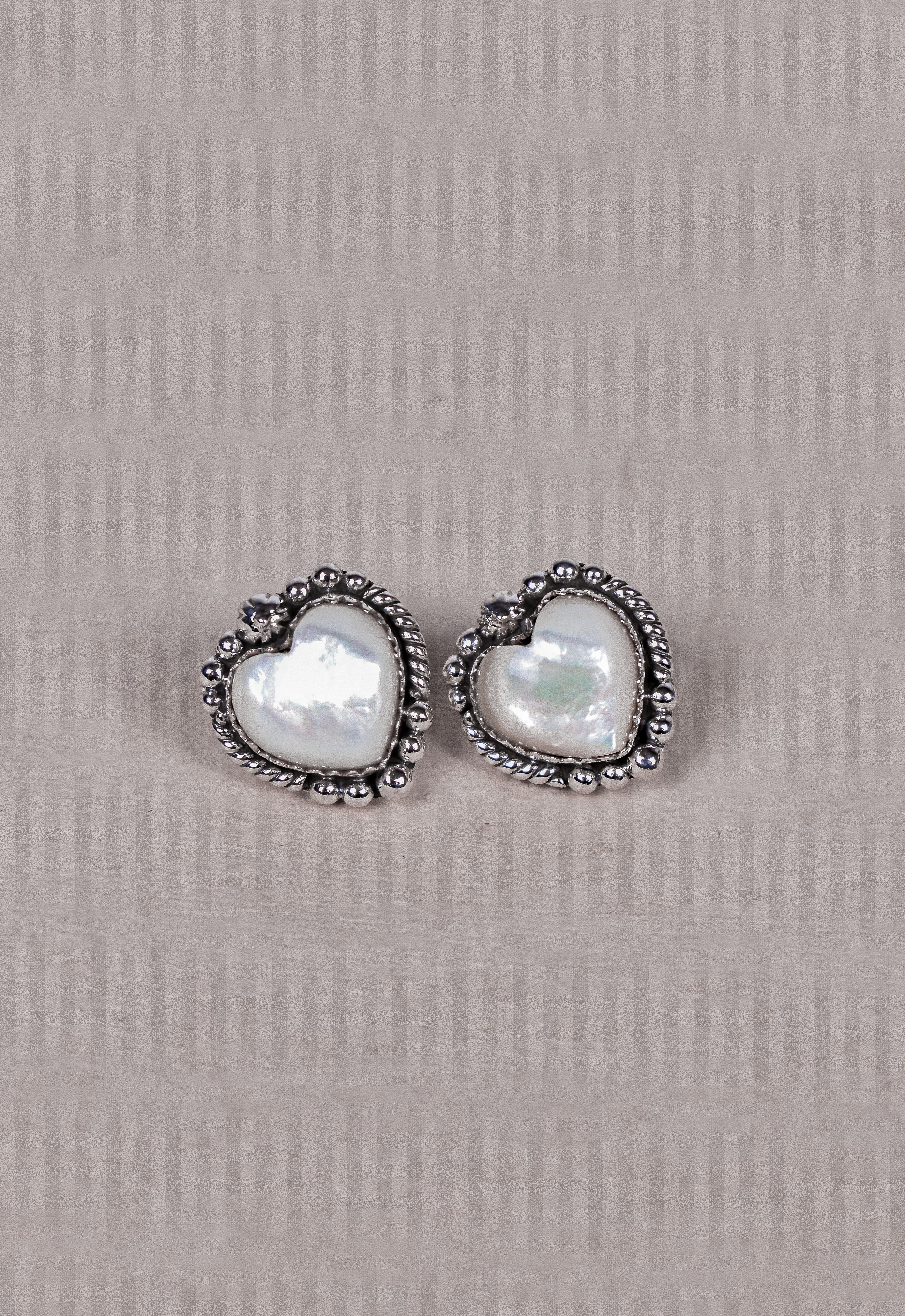 Heart Stone Earrings-Stud Earrings-Krush Kandy, Women's Online Fashion Boutique Located in Phoenix, Arizona (Scottsdale Area)
