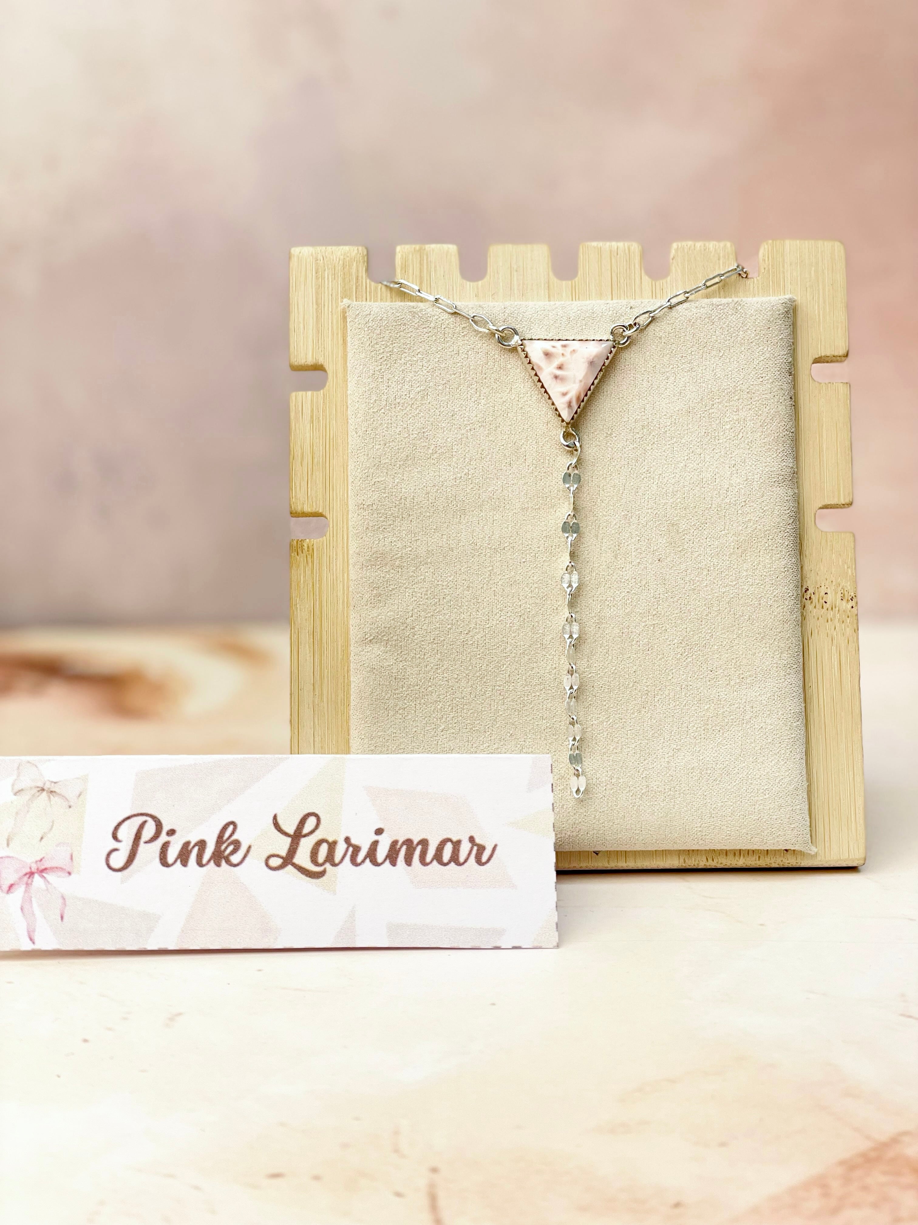 Dainty Chain and Triangle Necklace-Necklaces-Krush Kandy, Women's Online Fashion Boutique Located in Phoenix, Arizona (Scottsdale Area)