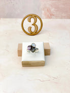 Dainty Labradorite and Moostone Rings-Rings-Krush Kandy, Women's Online Fashion Boutique Located in Phoenix, Arizona (Scottsdale Area)