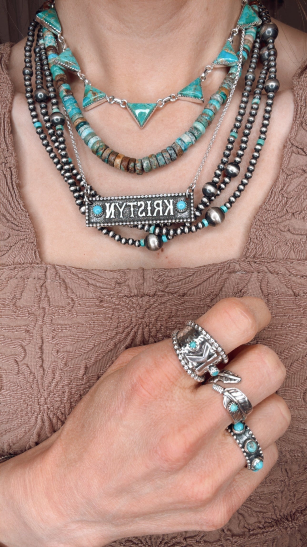Silver Script Sterling Name Necklace MADE TO ORDER-Necklaces-Krush Kandy, Women's Online Fashion Boutique Located in Phoenix, Arizona (Scottsdale Area)