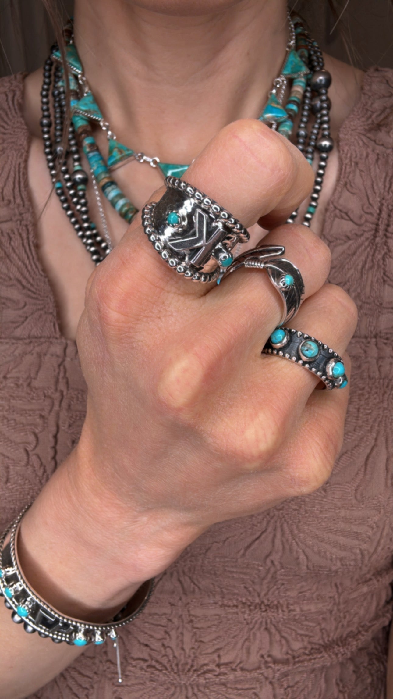 Forever Yours Sterling Silver Initial Ring MADE TO ORDER-Rings-Krush Kandy, Women's Online Fashion Boutique Located in Phoenix, Arizona (Scottsdale Area)