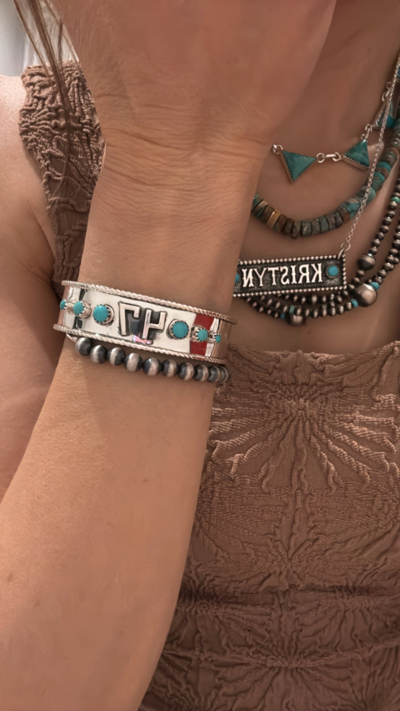 Silver Script Sterling Name Necklace MADE TO ORDER-Necklaces-Krush Kandy, Women's Online Fashion Boutique Located in Phoenix, Arizona (Scottsdale Area)
