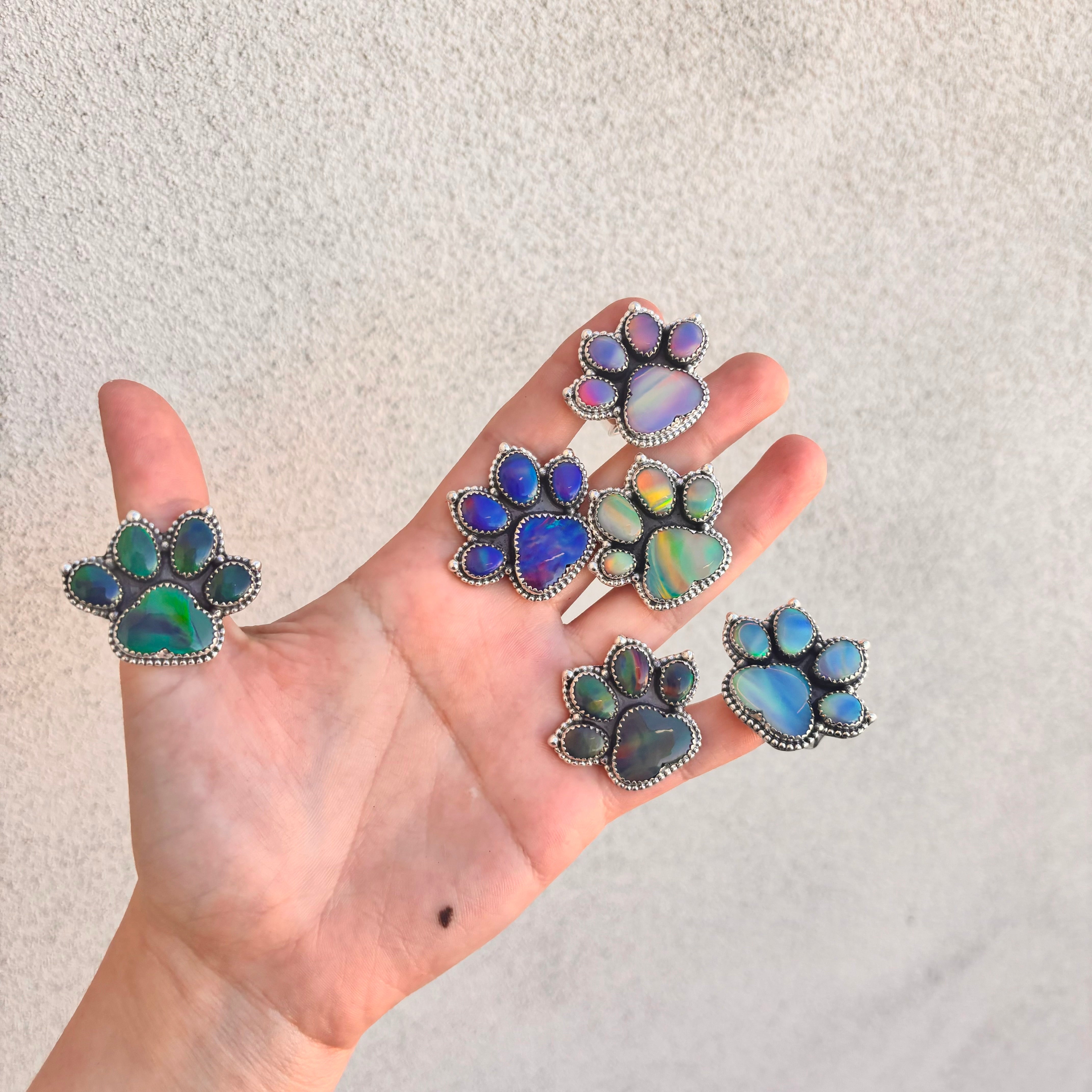 True Dog Paw Ring | Krush Original-Cluster Rings-Krush Kandy, Women's Online Fashion Boutique Located in Phoenix, Arizona (Scottsdale Area)