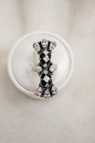 Checker & Stone Crawler | By KKB-Crawler Rings-Krush Kandy, Women's Online Fashion Boutique Located in Phoenix, Arizona (Scottsdale Area)