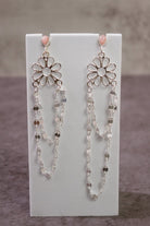 Stone Delight Chain Earrings-Stud Earrings-Krush Kandy, Women's Online Fashion Boutique Located in Phoenix, Arizona (Scottsdale Area)