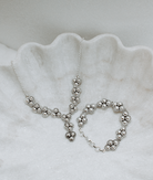 Constance Sterling Set-Beaded Necklaces-Krush Kandy, Women's Online Fashion Boutique Located in Phoenix, Arizona (Scottsdale Area)