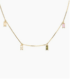 Cubic Zirconia Geometric Dainty Necklace-Necklaces-Krush Kandy, Women's Online Fashion Boutique Located in Phoenix, Arizona (Scottsdale Area)