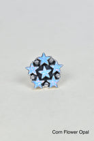 5 Star General Sterling Silver Ring-Cluster Rings-Krush Kandy, Women's Online Fashion Boutique Located in Phoenix, Arizona (Scottsdale Area)