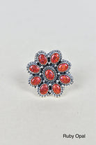 Cat O' Nine Jewels Ring-Cluster Rings-Krush Kandy, Women's Online Fashion Boutique Located in Phoenix, Arizona (Scottsdale Area)