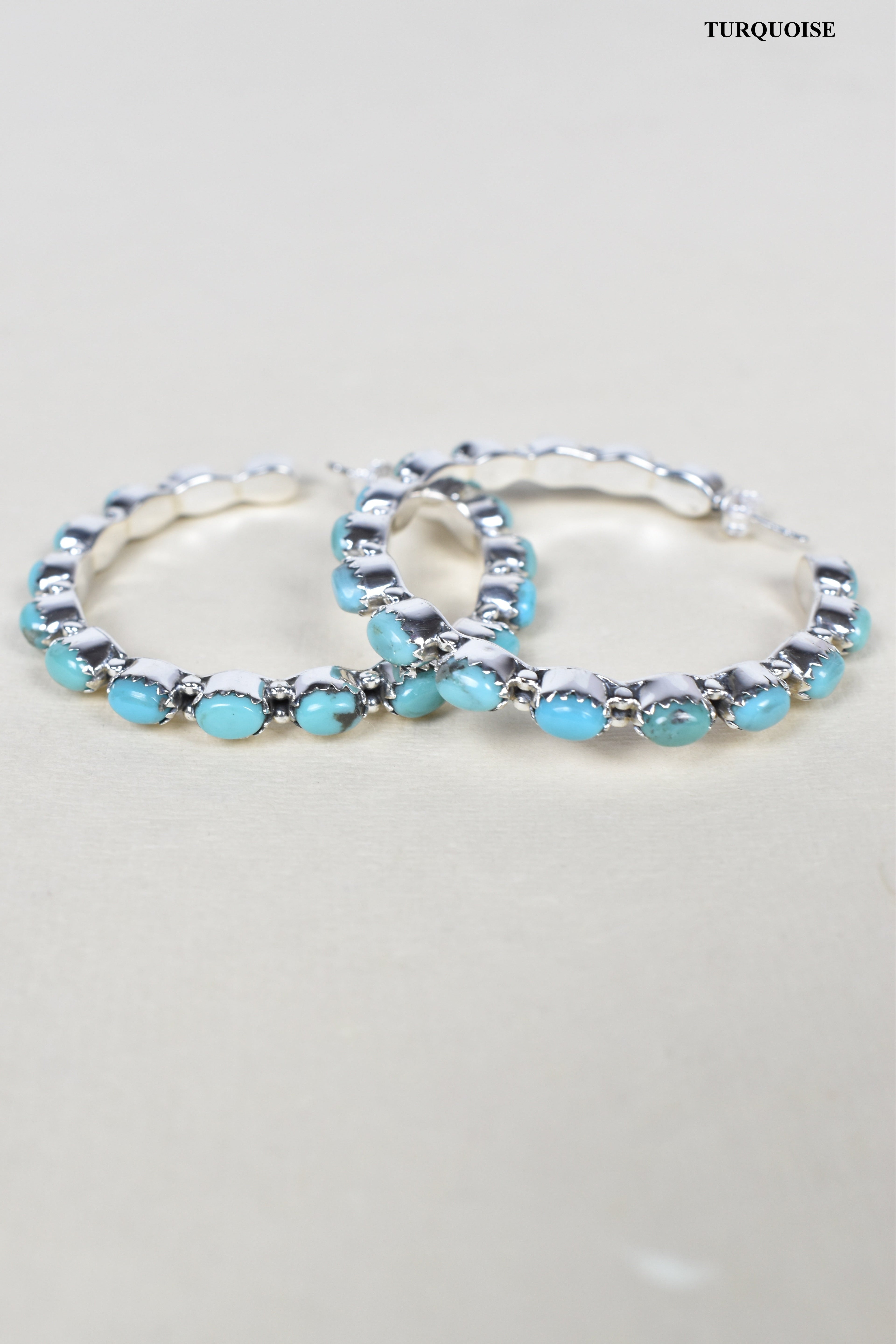 Tiffany Sterling Silver Hoop Earrings | PREORDER NOW OPEN-Hoop Earrings-Krush Kandy, Women's Online Fashion Boutique Located in Phoenix, Arizona (Scottsdale Area)